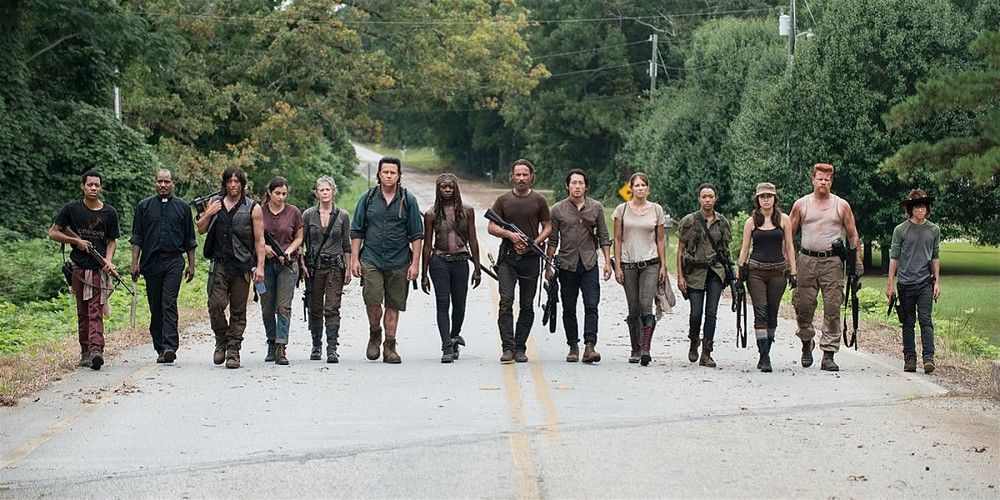 The Walking Dead Group Shot