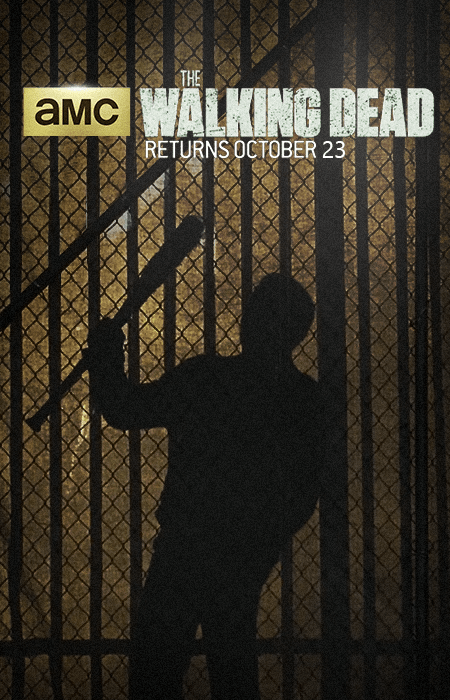 Walking Dead Season 7 Poster Negan In Silhouette