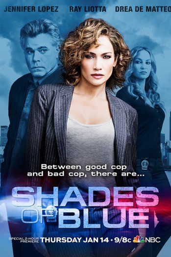 shades of blue poster