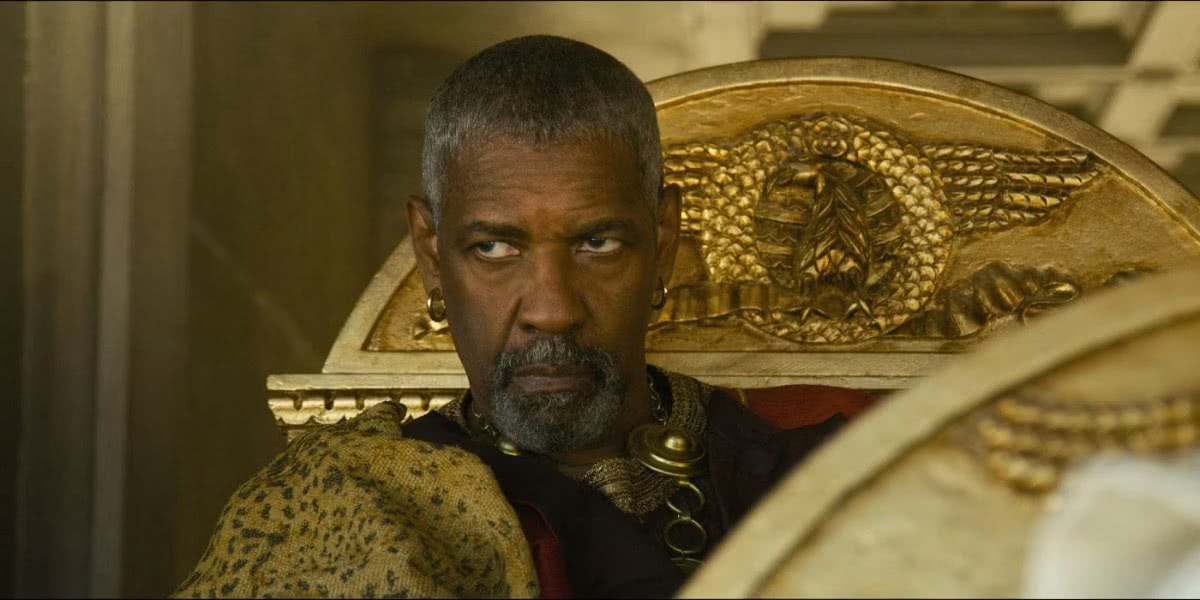 Дензел Вашингтон в фильме Гладиатор