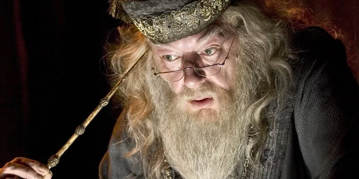 Дамблдор в фильме Гарри Поттер и кубок огня