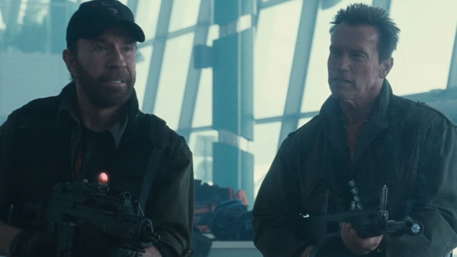 Кадр из фильма 2012 года Неудержимые 2