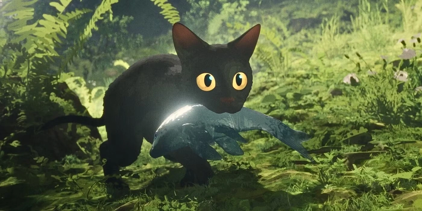 Кот из отмеченного наградами инди-фильма 2024 года Поток