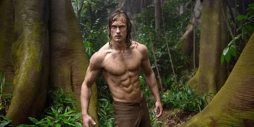 Александр Скарсгард в фильме Легенда о Тарзане