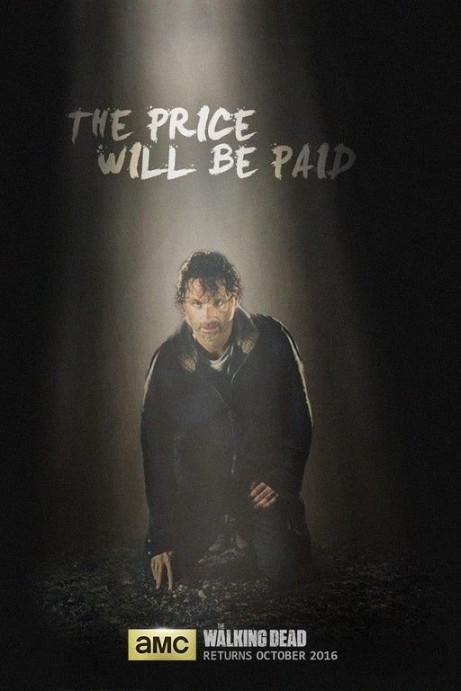 Walking Dead Season 7 Poster The Price Will Be Paid