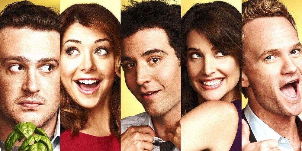 how i met your mother cast yellow background